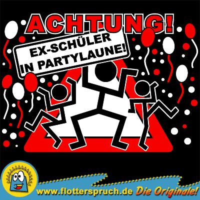 Abschlussmotiv Achtung – Lustige Ideen für Abschlussmotive