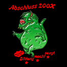 abschlussmotiv „Sexy“ für abschluss t shirts „Man sieht's uns an - Bildung macht sexy!“ (bunt)