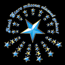 Abschlussmotiv Stars (Blau) Abschlussmotiv Stars (Blau)